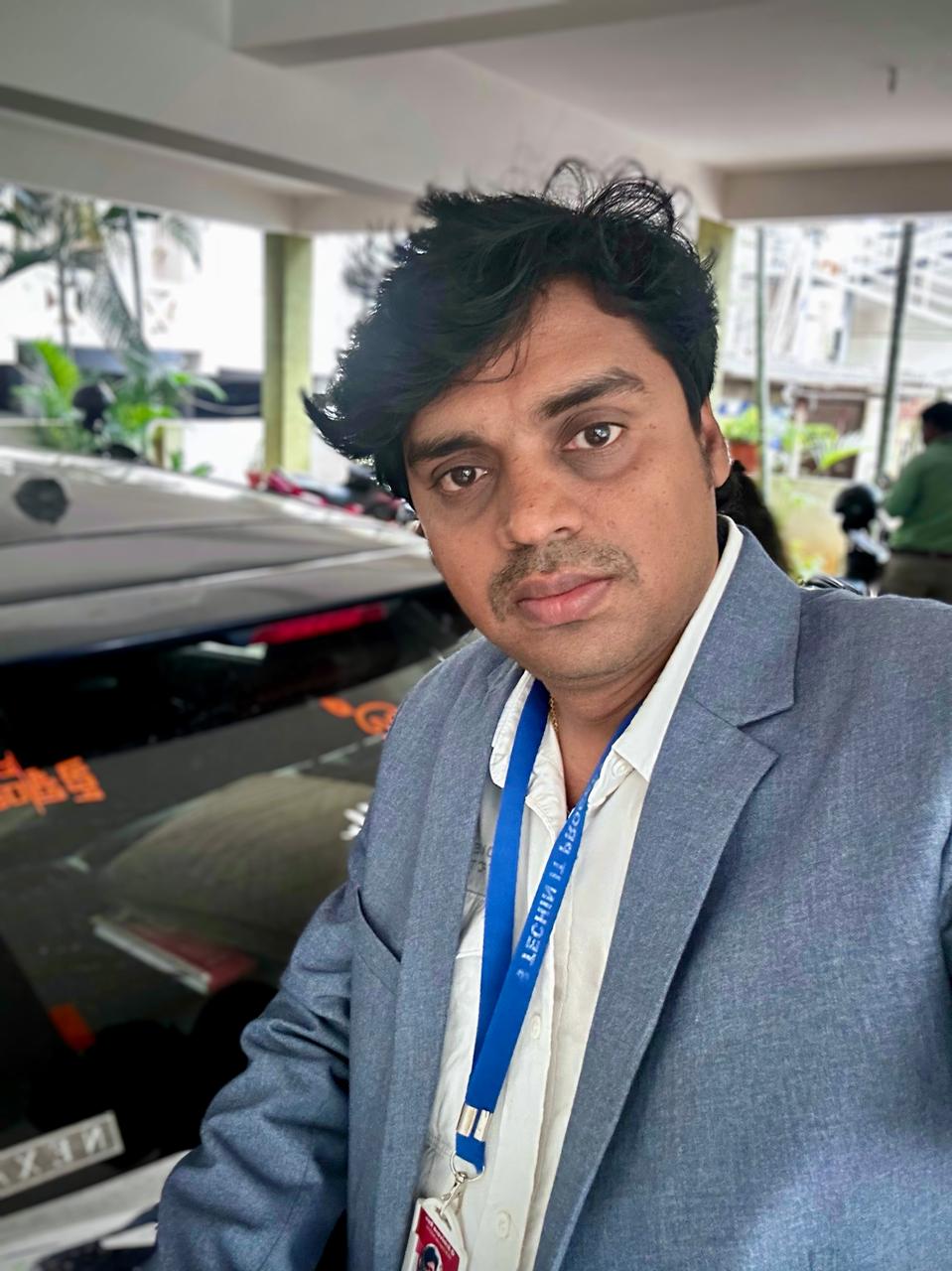 Srinivas, CEO of Techin IT Process Private Limited